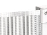 BoPeep Retractable Baby Safety Gates 150cm White 150 cm KD1134-150-WH
