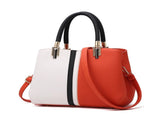 Women's PU Leather Tote Bag Large Capacity Waterproof Handbag V1263-JX-3489