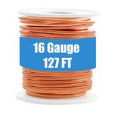 Copper Wire, 99.9% Soft Pure Bare Copper Wire for Gardening, Electroculture,16 Gauge/ 1.3 mm V1192-AZ-W-22935