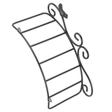 Garden Hose Holder Black Multifunction Antique Style Bird Brackets Water Pipe Storage V1294-YM0523-3111210364411