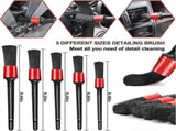 18pcs Car Cleaning Brush Kit, Auto Detailing & Drill Brushes V1263-JX-5332