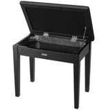 Piano Bench, 22" x 13.78" x 19", Keyboard Piano Chair with High-Density Padded Cushion, Storage V952-DCWXGQZDSMDR9NUMIV0