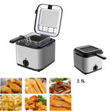 Electric Deep Fryer 2.5L French Frie Machine Oil Hot Pot Fried Chicken Grill V201-QHGMMOREONE001