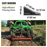 Box Blade Shank, 46.4cm Scarifier Shank, 4 Holes Box Scraper Shank, Ripper Shank with Removable V952-LT4KHS4ZZ00000001V0