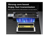 2.0 Card Reader for DSLR Camera, High-Speed Memory Adapter V1263-JX-4754