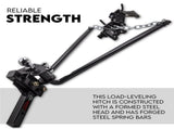 800lbs Weight Distribution Hitch System Load Leveller Caravan Anti Sway Bars V379-WGHTDIS800