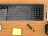 Clear Acrylic Keyboard Cover, Versatile Case for Kitchen Use V1370-AZ4-20163