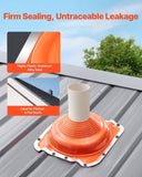 2 Pcs Metal Roof Pipe Flashing Boot Fit 160-300 mm Pipe High Temp Silicone V952-WDGDTGHSGJL28O0JIV0