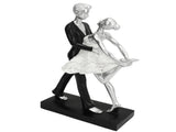 Couple Dancing Sculpture Modern Simple Innovative Resin Hand Crafted Couple Dancing Abstract Statue V1294-YM0706-3115230054911