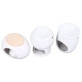 3Pcs Ceramic Tealight Candle Holder Oil Burner Wax Melt Oil Burner for Home Bedroom Decor Christmas V1294-YM0710-3115230111811