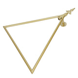 Wall Towel Rack Nordic Style Innovative Triangular Towel Holder Decoration for Bathroom Gold V1294-YM0721-3115210019611
