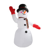 8FT Tall Christmas Inflatable Snowman Christmas Inflatables Outdoor Courtyard Yard V1294-YM0901-3115230124013