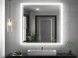 LED Anti-Fog Wall-Mounted Bathroom Mirror V767-XMR-C28-166-AU