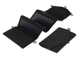 Solar Panel Folding Bag Dual USB Output Portable Foldable Solar Charger for Outdoor Camping Travel V1294-YM0703-3114230003611