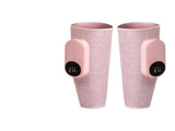Pink Wireless Air Compression Leg Calf Massager with Heat - Rechargeable Kneading Relaxation V888-ELOSUNG56207-1