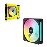 Corsair QX RGB Series, iCUE LINK QX120 RGB, 120mm Magnetic Dome RGB Fan, Expansion Kit V1202-V2-CFCO-ICLK-QX120K-EX