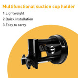 Aluminum Bracket For Fascia Massage Gun With Suction Cup Mount PRL-7210CHS