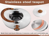3 L Tea Kettle Stovetop Whistling Stovetop Tea Kettle for Stove Top,with Handle V1370-AZ4-08170