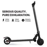 ALPHA Peak 300W 10Ah Electric Scooter, Suspension, for Adults or Teens, Black V219-TRNESCALA3KA