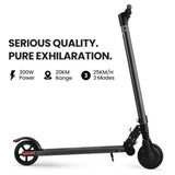 ALPHA Peak 300W 10Ah Electric Scooter, Suspension, for Adults or Teens, Black V219-TRNESCALA3KA