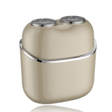Mini Electric Shaver for Men and Women, Dual Head Portable Razor with Smart Sensor, Compact Travel V1192-AZ-W-2638