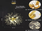 Modern Crystal Chandelier Firework, 8 Lights V178-37571