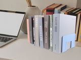 Acrylic Blue Book Holder for Desktop and Bookshelf Accessories with Fine Workmanship V1366-AZ2-W-18776