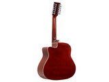 Karrera 12-String Acoustic Guitar with EQ - Natural 12S-EQ-NAT