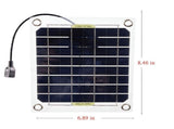 New Solar Pond Aerator with Battery Backup, Portable Design Solar Air Pump Pond Bubbler for Outdoor V1370-AZ4-15866