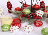 30PCS Christmas Ornaments Set, Shatterproof Plastic Christmas Balls in Red Green White for Christmas V1237-ZY00B0FM2BFQQT