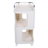 Rolling Utility Cart with Handle Multi Functional Trolley for Office Living Room Movable V1294-YM0901-3116250017112