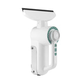 Green Electric Window Vacuum Cleaner - 20cm Squeegee, Rechargeable Handheld Glass Cleaner, V888-ELOSUNG56475