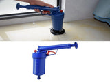 Air Plunger for Toilet Blue Household Air Toilet Drain Blaster Plunger for Floor Drain Sink Sewer V1294-YM0521-3112230002611