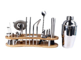 20Pcs Cocktail Shaker Set Stainless Steel Versatile Stylish Look Professional Mixed Drink Cocktail V1294-YM0901-3118230414411