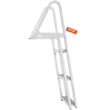 Dock Ladder, Removable 3 Steps, 159 kg Load Capacity, Aluminum Alloy Pontoon Boat Ladder with 101.6 V952-MTXTCXSJFHXJDFX4BV0