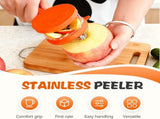 2026 New Kitchen Special Fruit Peeler Box Storage, Upgrade Vegetable Peeler Catcher Peeler V1258-DP02-C-2486