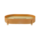 Tea Tray Simple Double Layer Pure Color Uniform Draining Holes Detachable Design Plastic Tea Tray V1294-YM0716-3118220141412