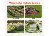 Metal Landscape Edging, 8 Packs 72 in Rust-Resistant Aluminum Alloy Landscape Edging, Bendable V952-LZJSPZ8PCS72VOIEEV0