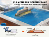 Screen Kit, 6 Pieces Aluminum Silk Screen Frames, 25.4 x 35.6 cm Silk Screen V952-SYKJD61101014X54UV0