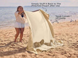 Sand Free Beach, Sandproof Waterproof Beach Mat, Quick Drying Oversized Compact Beach V1237-ZY00B0962X8X1B