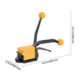 Banding Strapping Kit, Heavy Duty A3 Steel Banding Sealer Tool with Adjustable Width, Manual Metal V952-GDSDKZGJ1JTBB8XI3001V0