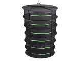 Herb Drying Rack Breathable Mesh Hanging Foldable Dryer with Zippers Ring for Garden Plant V1294-YM0715-3111210456311