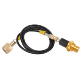 Soda Machine Hose Kit 1.5m Black Soda Hose with Gold Quick CO2 Tank Refill V1294-YM3113220267711-0421