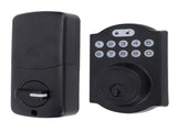Keypad Entry Auto Lock with Keys Aluminum Alloy Keyless Password Entry Lock for 3550mm Thick Door V1294-YM0901-3114240070711
