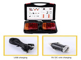 2X 7Pin LED Magnetic Wireless Trailer-TailLight Kit For Trailer Truck Automotive V201-LED-RY--C-AU