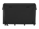Firewood Rack with Waterproof Cover, 1.22m Outdoor Firewood 1/4 Cord Storage Metal Log V952-HWDCJ4FT20MMYL0PX001V0