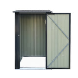 Giantz Garden Shed 0.99x1.04M Sheds Outdoor Tool Storage Workshop House Steel SHED-LOG-87X98X148-AB