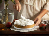 10 Inch White Corrugated Paper Cake Drum Round Cake Board for Baking with Stable Structure and Clean V1369-AZ3-W-16725