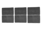 6 Pcs Chicken Nesting Box Pads PE Chicken Nesting Pads for Coop Chicken Egg Laying Accessory Grey V1294-YM0706-3111230177313