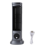 Bladeless Tower Fan Professional Quiet 3 Speeds USB Desktop Vertical Table Fan for Bedroom Home V1294-YM0901-3113240234011
